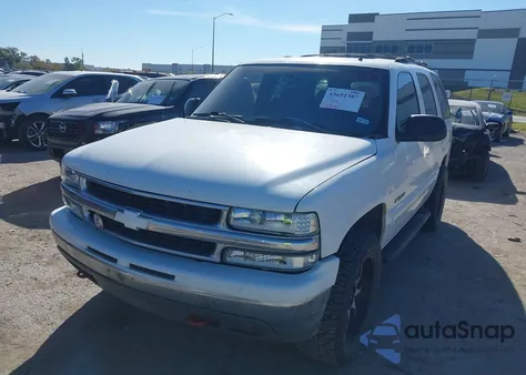 2002 Chevrolet Tahoe Lt из США, поврежденный, VIN 1GNEK13TX2R130269